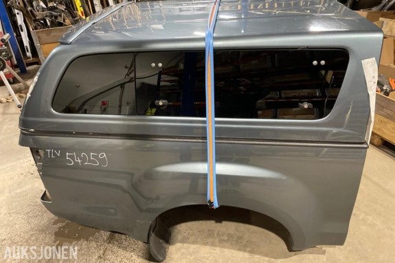 2015 LASTEPLAN OG HARDTOP TIL ISUZU D-MAX LASTEPLAN OG HARDTOP TIL D-MAX MELLOM 2012-2017 (TYPE II)